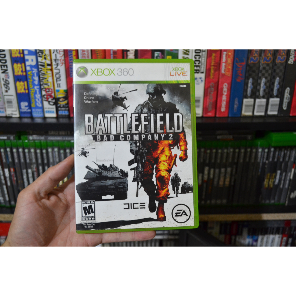 Jogo De Tiro Battlefield Bad Company 2 Xbox 360 Original