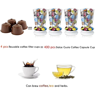Cápsula Café Reutilizável Dolce Gusto (Kit com 3) (Vendo também unidade)