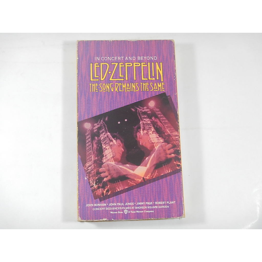 Led Zeppelin - The Song Remains The Same - Vhs | Shopee Brasil