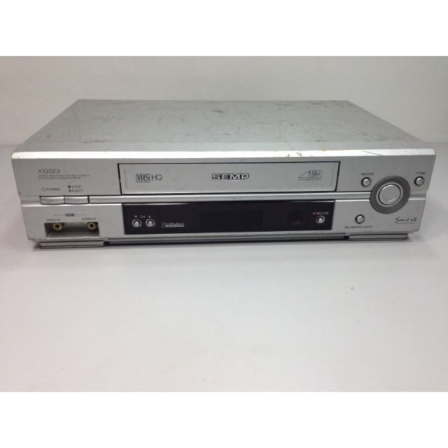 Video Cassete 5 Cabeças Semp X-693 Com Defeito - Leia