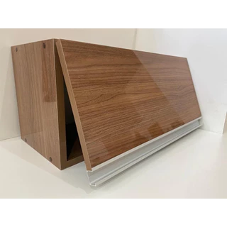 Armario Aereo 100%MDF Superior Multiuso Cozinha Lavanderia Geladeira 60x30cm Porta Basculante cores Envio Montado