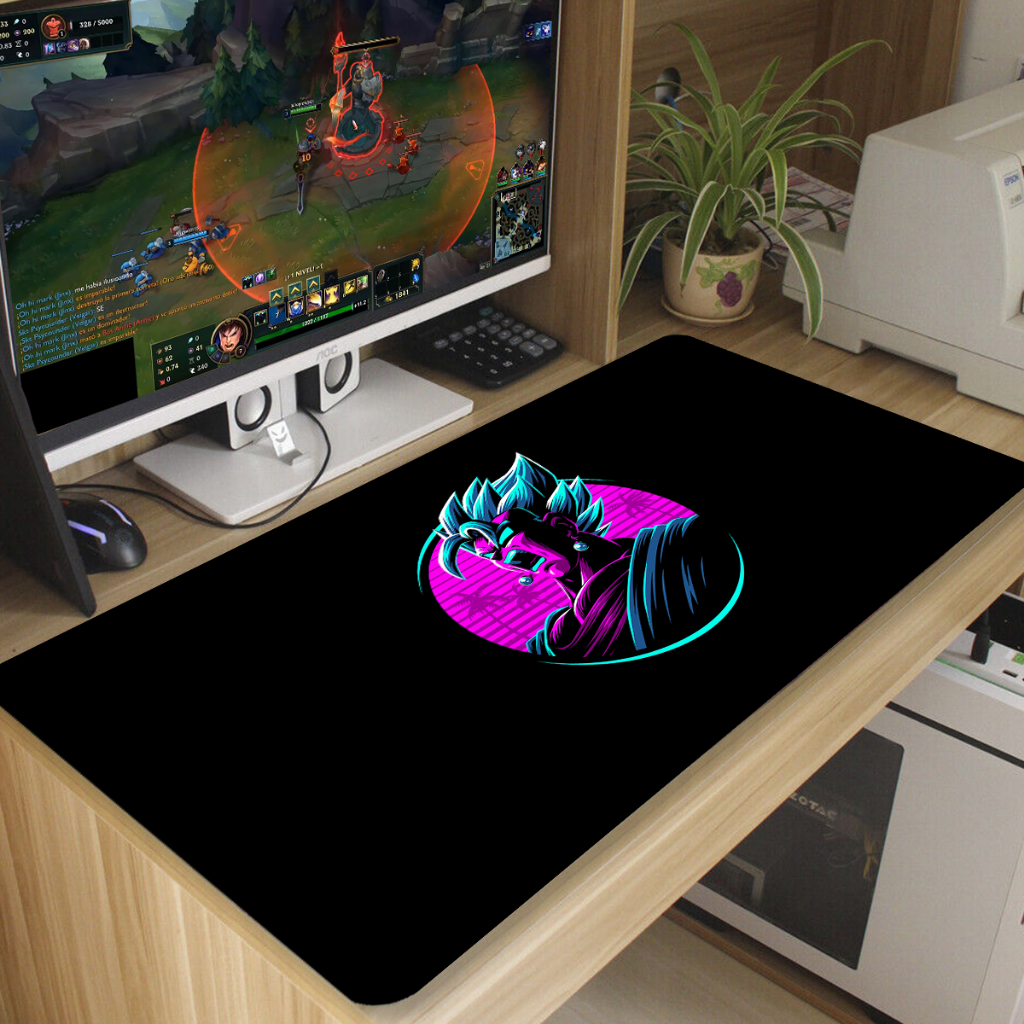 Mouse Pad Gamer Anime Jogos Personagens Varias Estampas 70x35 80x40 90x40 90x55 cm