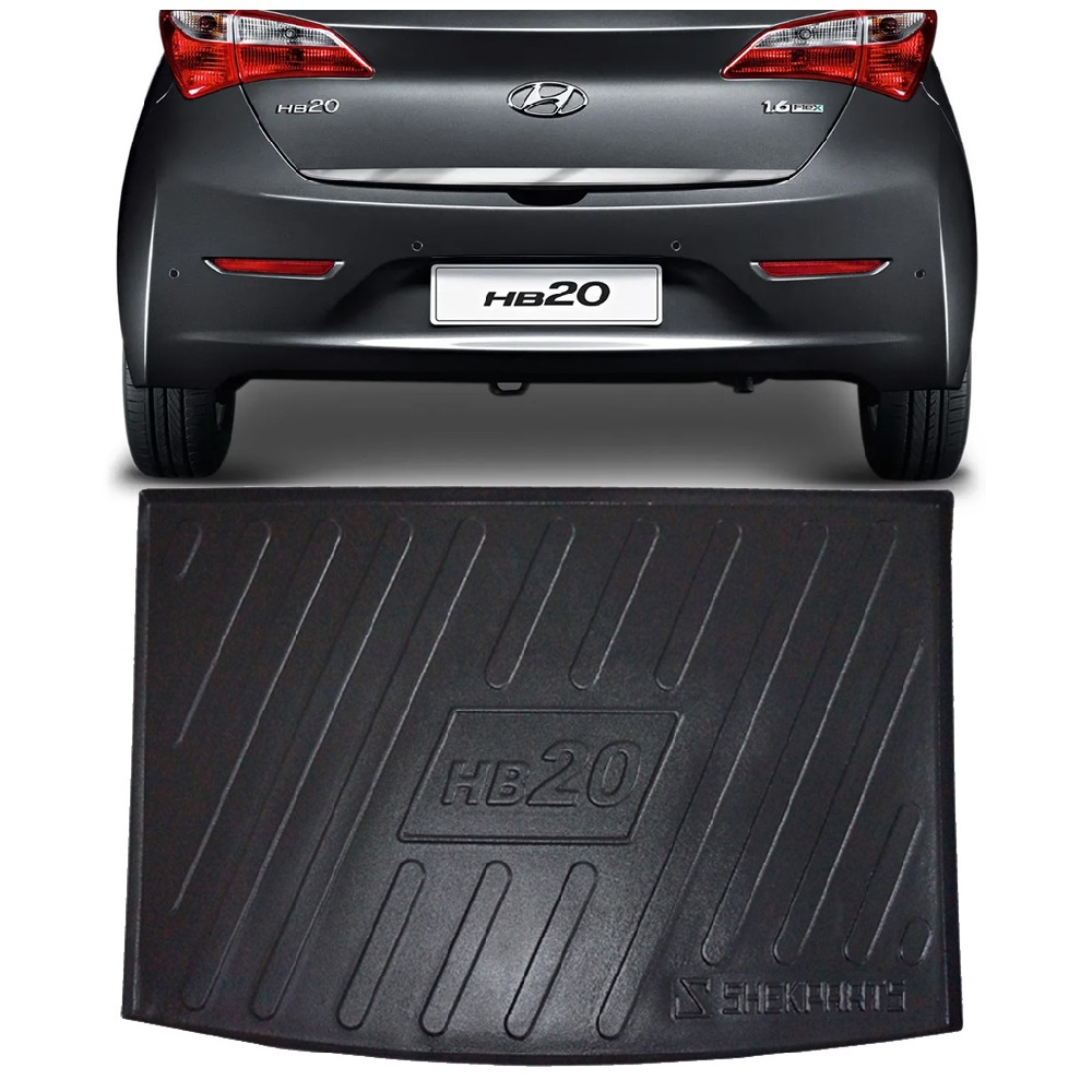 Tapete Hb20 2013 a 2019 Porta Malas Protetor Bandeja em Relevo