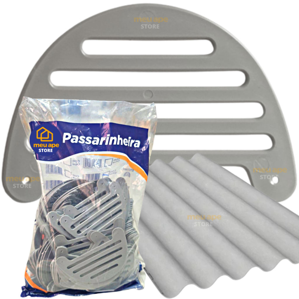 Tela Passarinheira Para Telhado Brasilit 100un