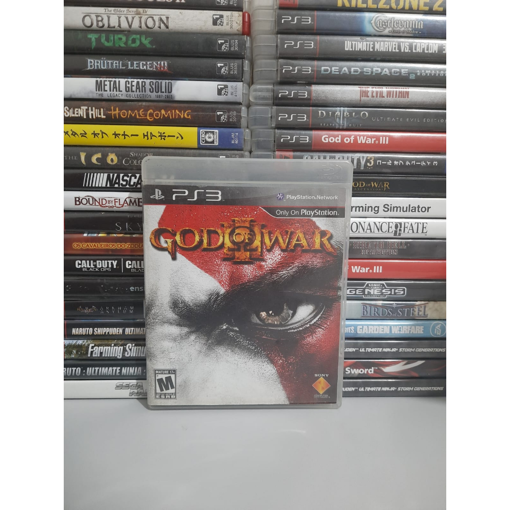 Jogo God of War 3 - Ps3 Mídia Física Usado