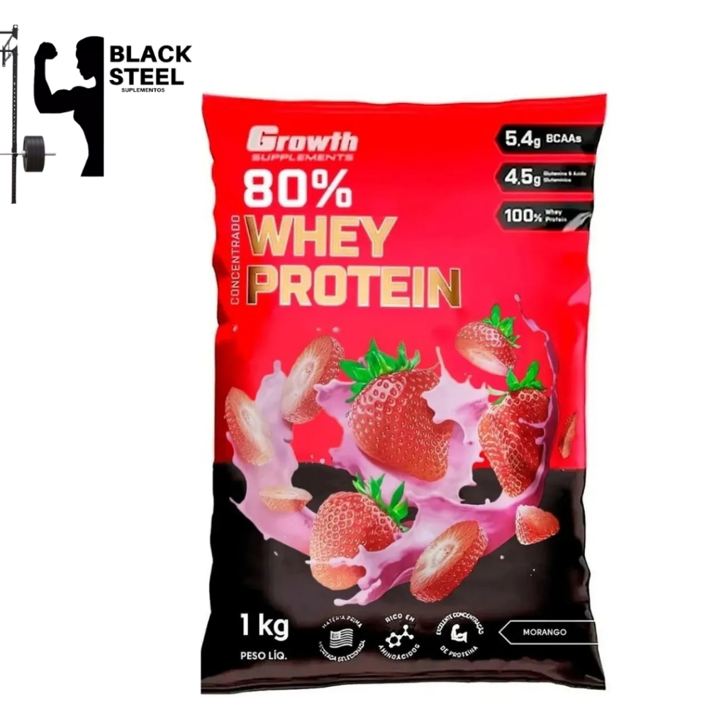 Whey Protein Growth 80% 1kg