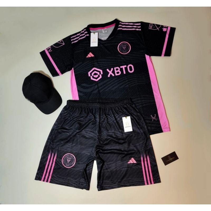 CONJUNTO DE TIME MESSI INTER DE MIAMI 2023/2024 ( SHORT E CAMISA )