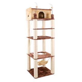 Arranhador Torre 4 andares Teto Reto