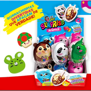 DipLoko Surprise Animals c/ Creme de Chocolate 12und de 11g Danilla