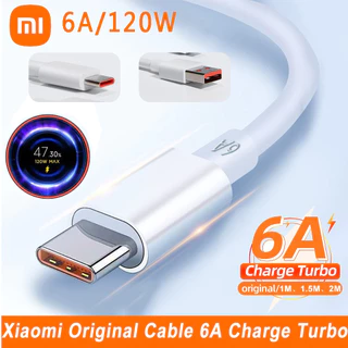 Cabo Xiaomi Suporte 6A 67W / 120W - Usb Tipo C