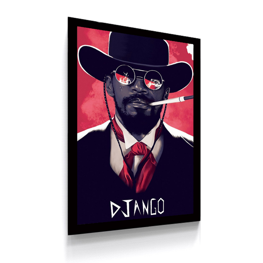 Quadro Poster Django 1966 Filme de Faroeste 30x42