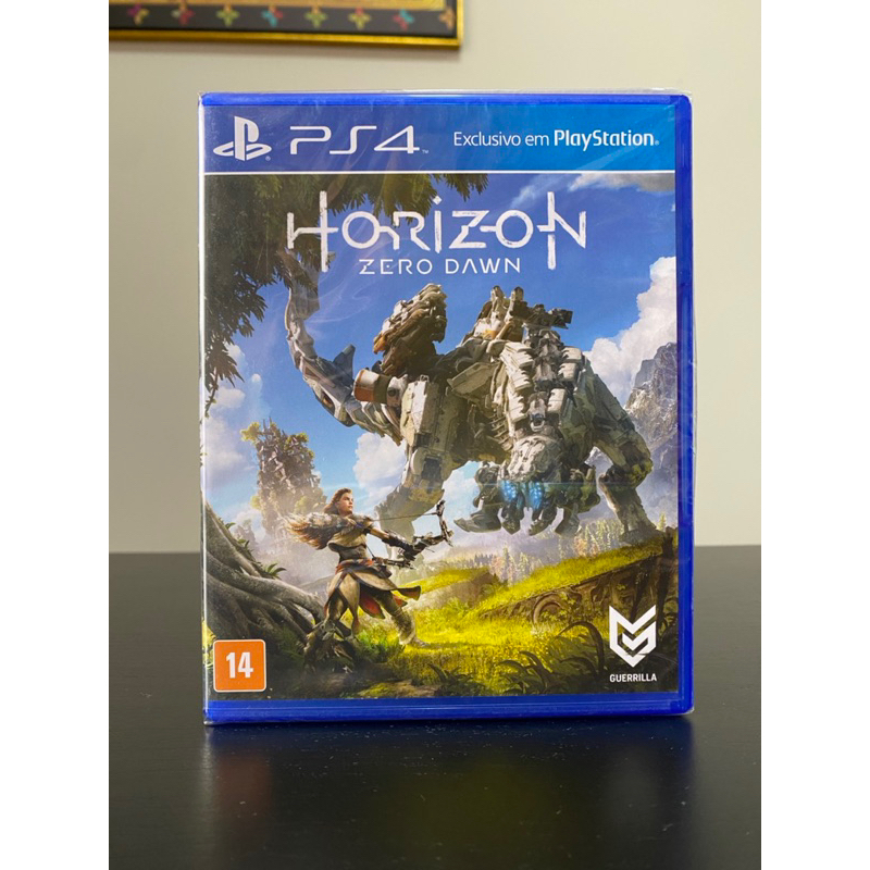 Jogo Horizon Zero Dawn Ps4 Midia Fisica Original Lacrado Português