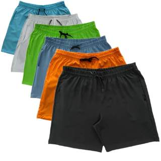 Kit 3 Bermudas Plus Size de Verão Tactel Premium com Laycra Varias cores P até G4.Moda Masculina