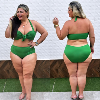 Biquíni Plus Size com bojo veste do 46 ao 52