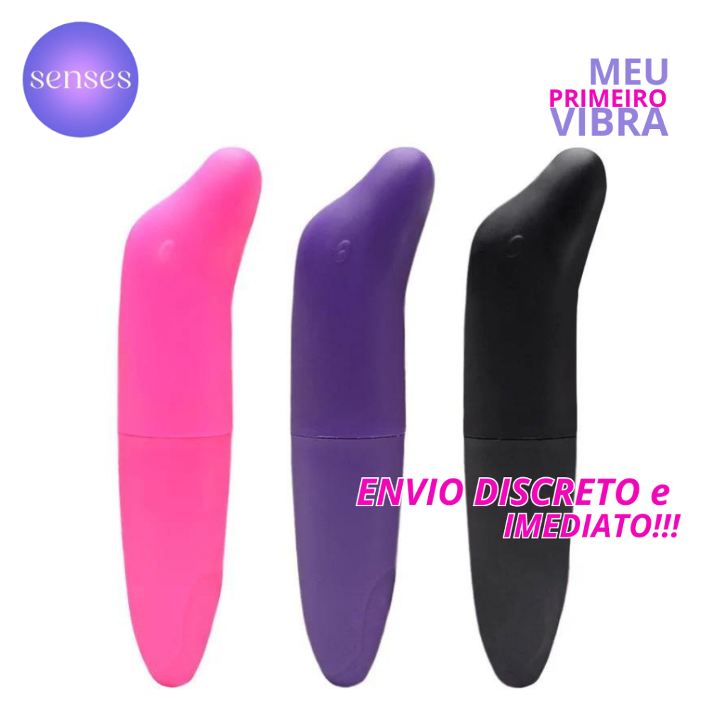 Vibrador Feminino Ponto G Golfinho Liso Shopee Brasil 4682