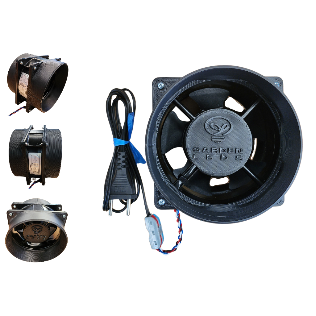 Super Exaustor Axial 125mm 170m3/h Cultivo Indoor Grow Coifa Cozinha Estufa