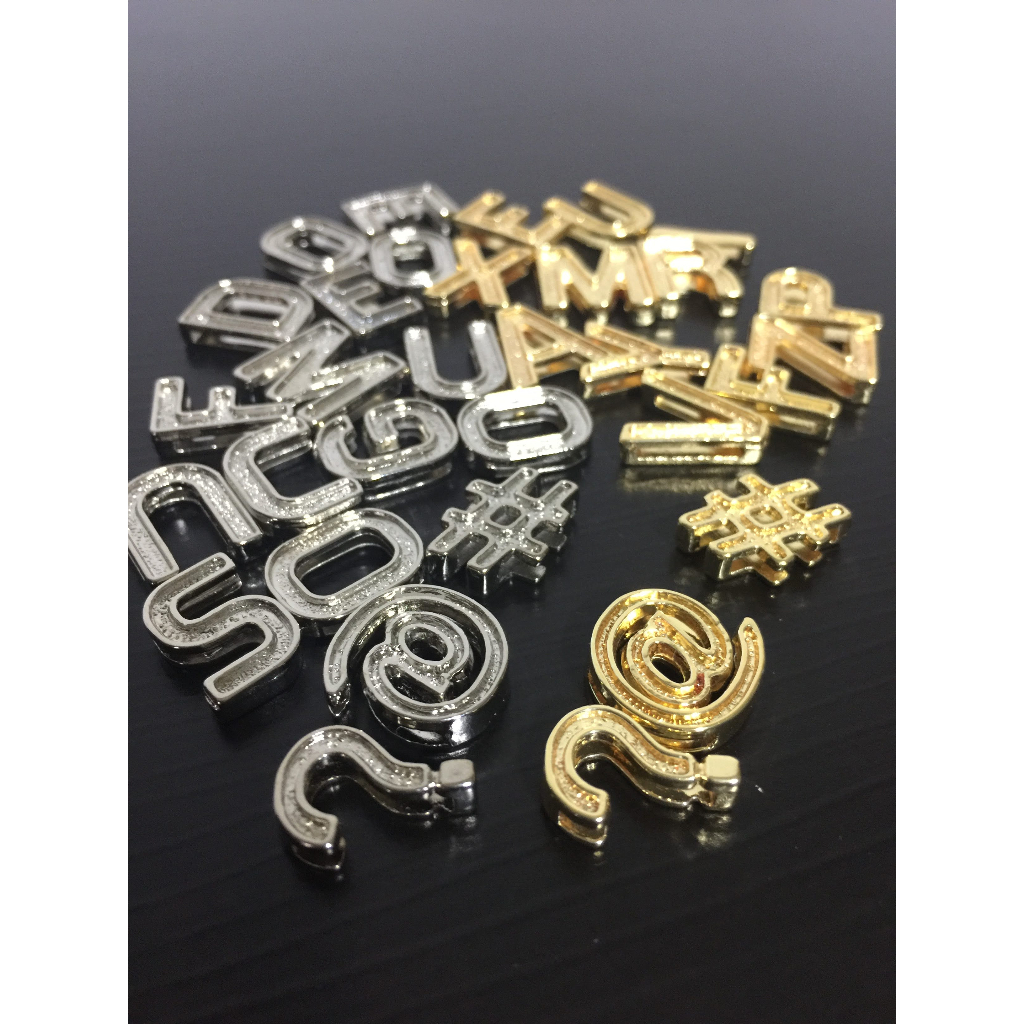 letras passante Para Customização KIT | Shopee Brasil