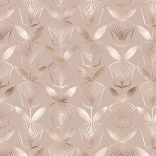 Papel de Parede Adesivo Efeito Floral Rosé 3m