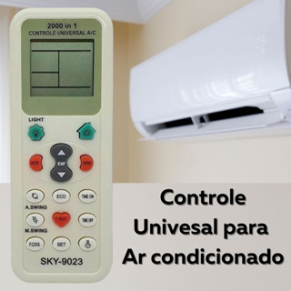 Novo controle remoto para ar-condicionado universal, substituição para gree  yx1f, ac a/c yx1f1 yx1f2