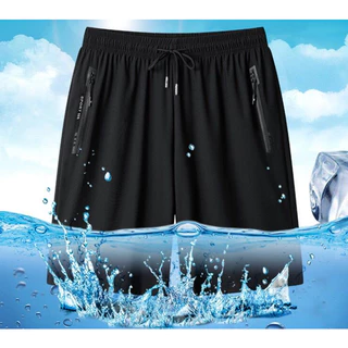 Bermuda Short Masculino Praia 2 Bolsos Zíper Secagem Rápida