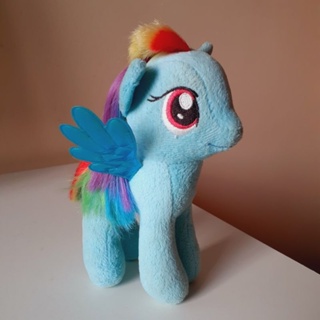 Boneca Pônei Rainbow Dash 20cm Azul My Little Pony - Hasbro em
