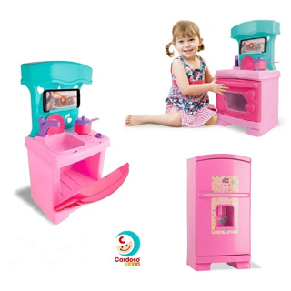 Geladeira Infantil Gela Sorvetinho Sweet Fantasy Cardoso Toys