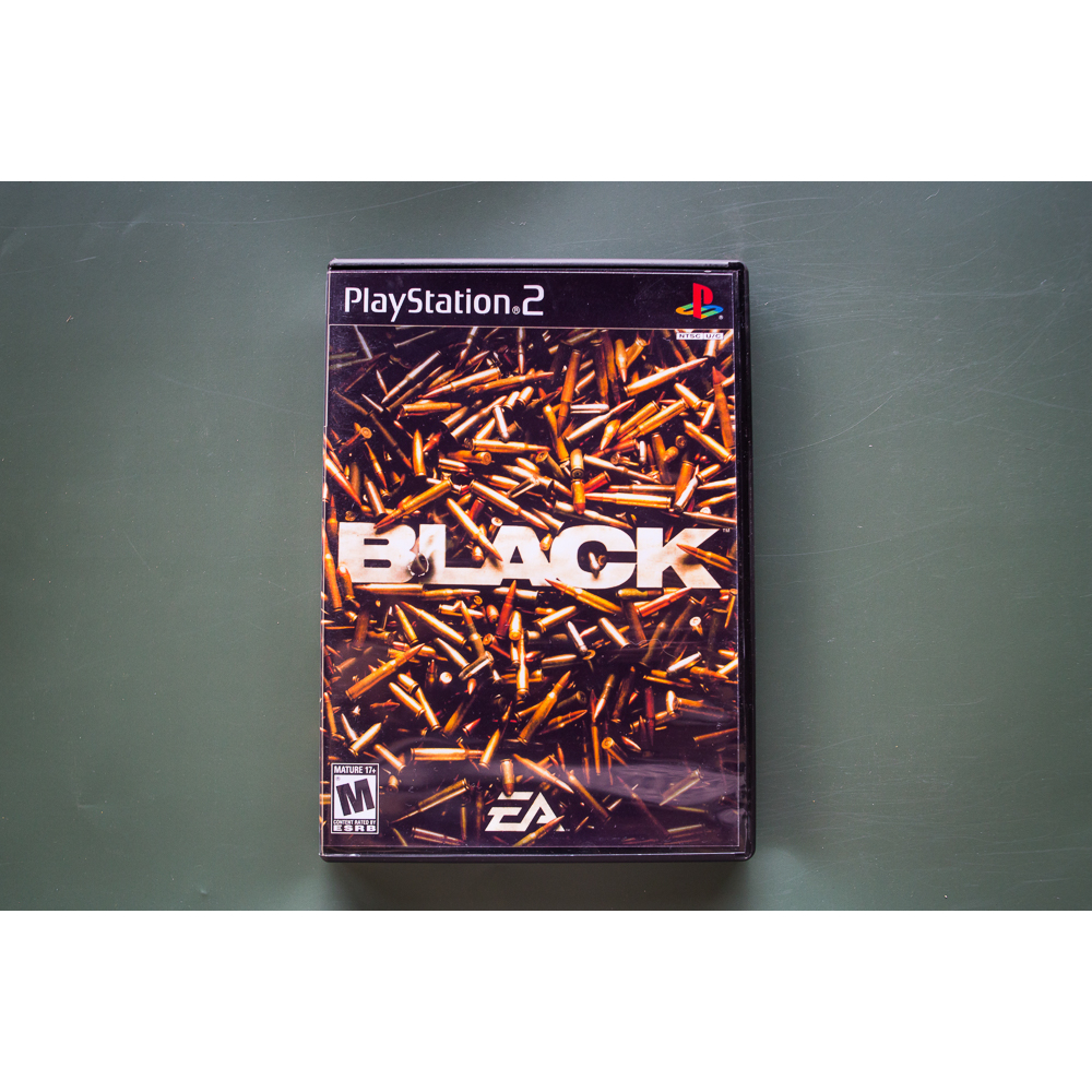 Jogo Black PS2 ORIGINAL Europeu Playstation 2