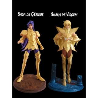Cavaleiros Do Zodíaco 32cm Figure Do Shaka De Virgem Cavaleiro Dos Zodíaco Saga De Gêmeos 35,5cm