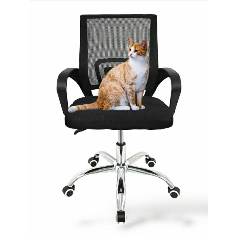 Cadeira Escritório Giratória Estudos Home Office Computador Mesh