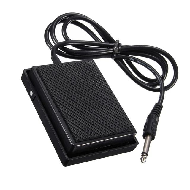Pedal Sustain Compatível P Teclado Piano Yamaha Roland Casio