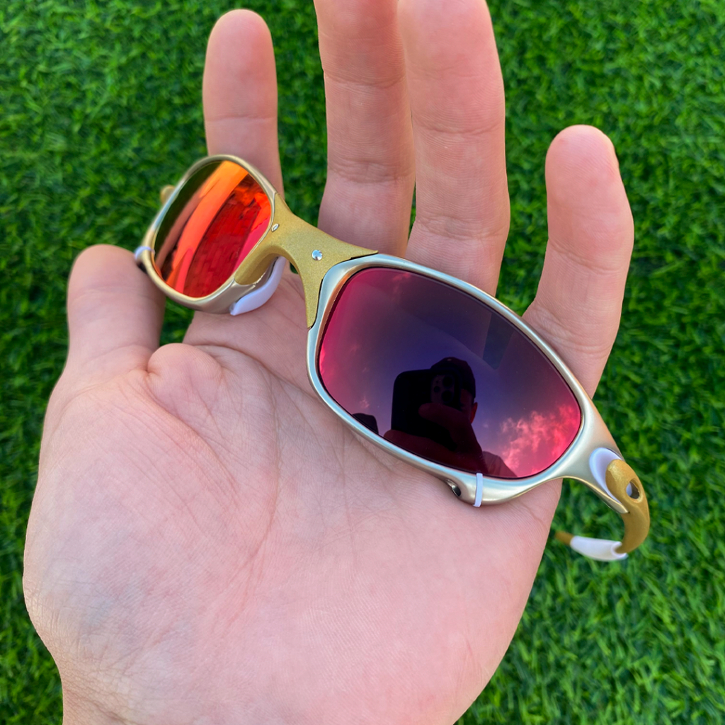 X Metal Juliet Sunglasses, lente polarizada Googles, óculos de sol para  homens e mulheres - AliExpress