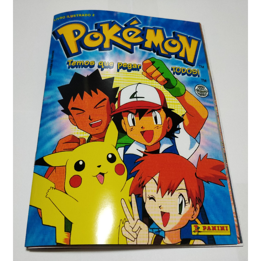 Álbum Pokémon 2000 - Panini | Shopee Brasil