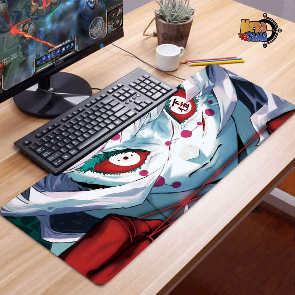 Compra online de Demon Slayer Rengoku Kyoujurou Boneco de ação de 17 cm com  mousepad Demon Slayer