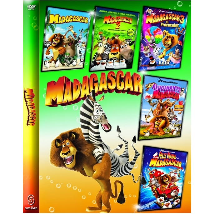 Dvd Madagascar 2 - Filme Desenho