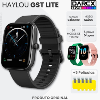 HAYLOU GST Lite Relógio Inteligente 1.69 Grande Display Smartwatch  Monitoramento De Saúde 30 Modos Esportivos Relógio Esportivo Homens Relógio  para