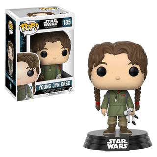 FUNKO POP STAR WARS YOUNG JYN ERSO 185 NOVO ORIGINAL em Oferta na Shopee