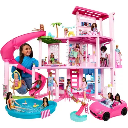 Casa dos Sonhos da Barbie com Acessorios - 75cm - Mattel