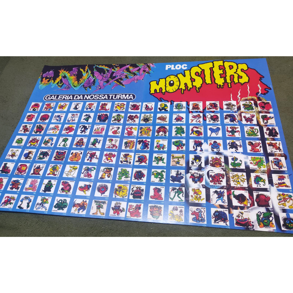 Poster Album Ploc Monsters Leia descrição