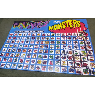 Poster Album Ploc Monsters Leia descrição