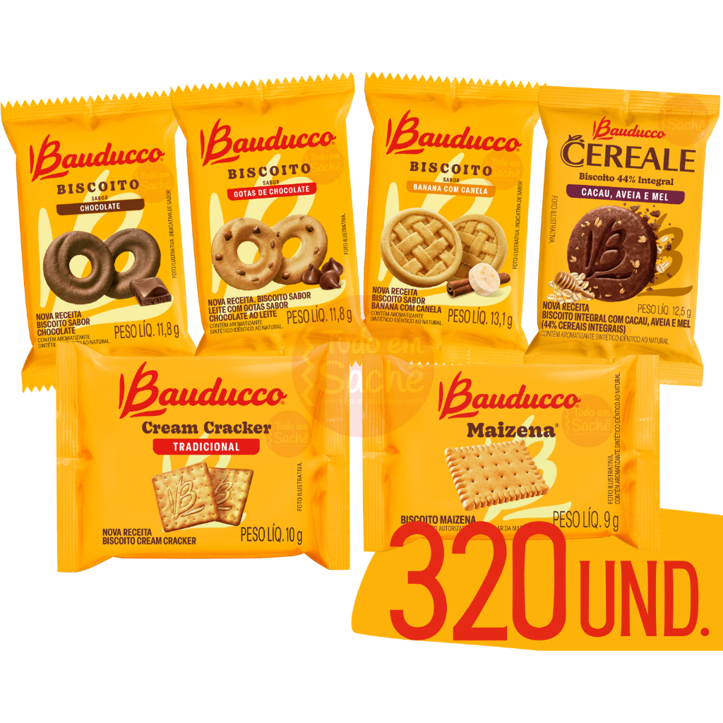 Compre Bolinho Duo Chocolate Bauducco 27g - 15 unidades aqui na Tudo em  Sachê | A maior loja online de Sachês.