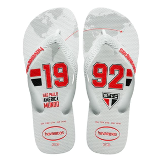 Chinelo Personalizado Times De Futebol SÃO PAULO