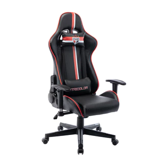 Cadeira Gamer São Paulo FC giratória Boxbit modelo Invicto inclinável