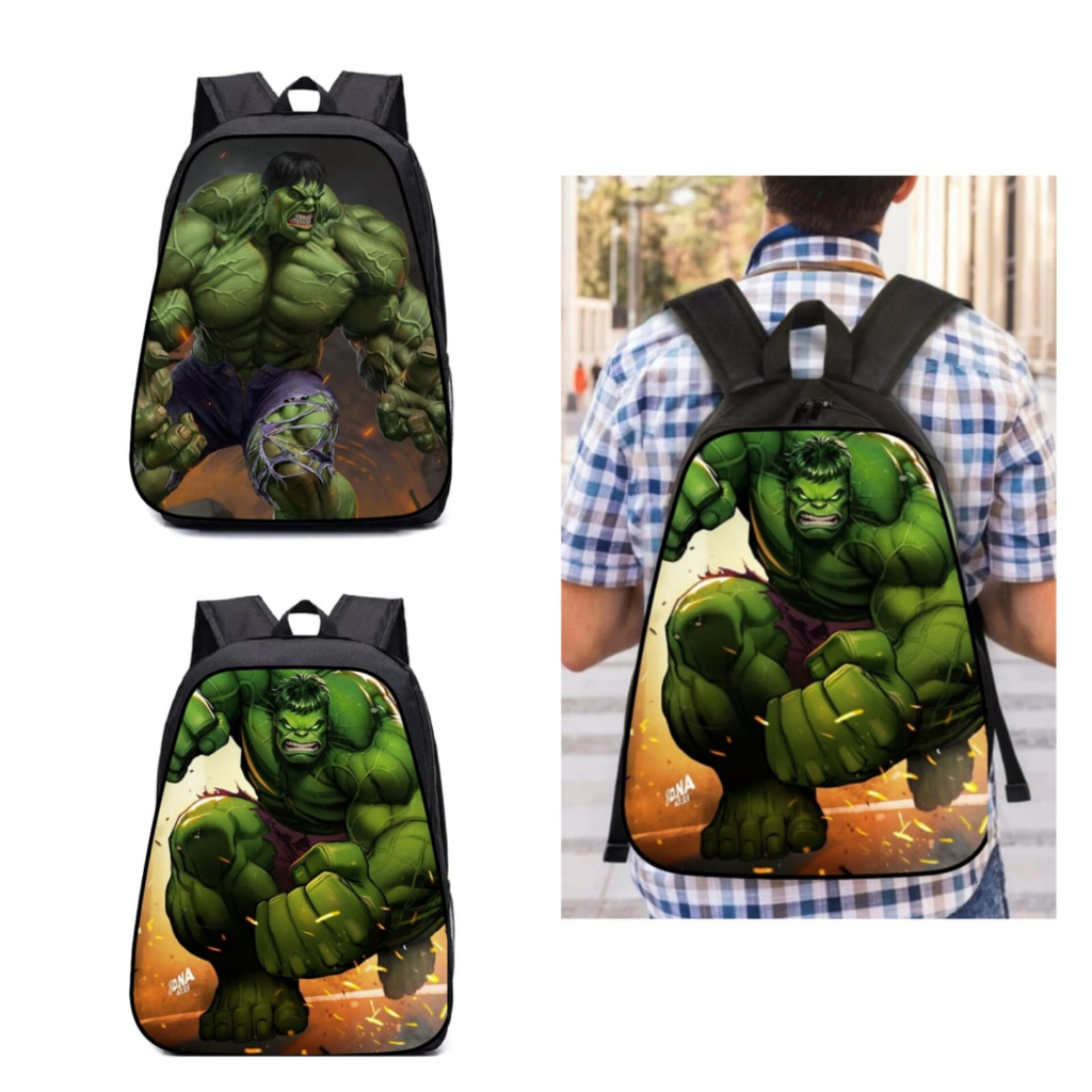 Mochila Hulk Bag mochila escolar menino Muchila escolar Mochilas ...