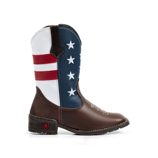 Bota Texana Infantil Botinha Country Rodeio Festa Junina Estados Unidos