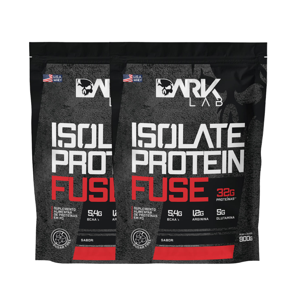 Kit 2x Whey Protein Fuse 900g Isolate – Dark Lab