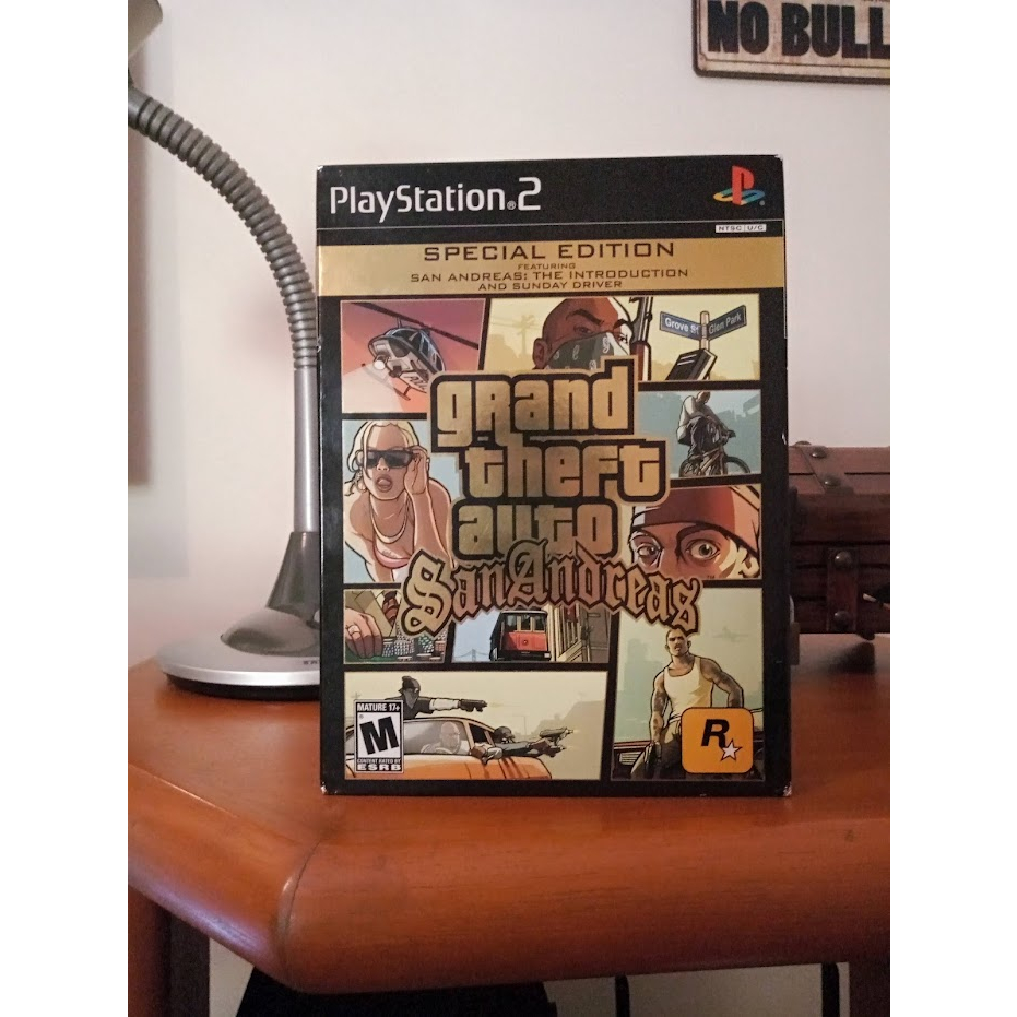 Grand Theft Auto San Andreas Special Edition Playstation 2 | Shopee Brasil