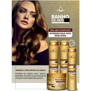 KIT CAPILAR BANHO DE VERMIX BELKIT - 4 PRODUTOS (SHAMPOO+CONDICIONADOR+MÁSCARA+LEAVE-IN) - PROMOCIONAL-kit revenda
