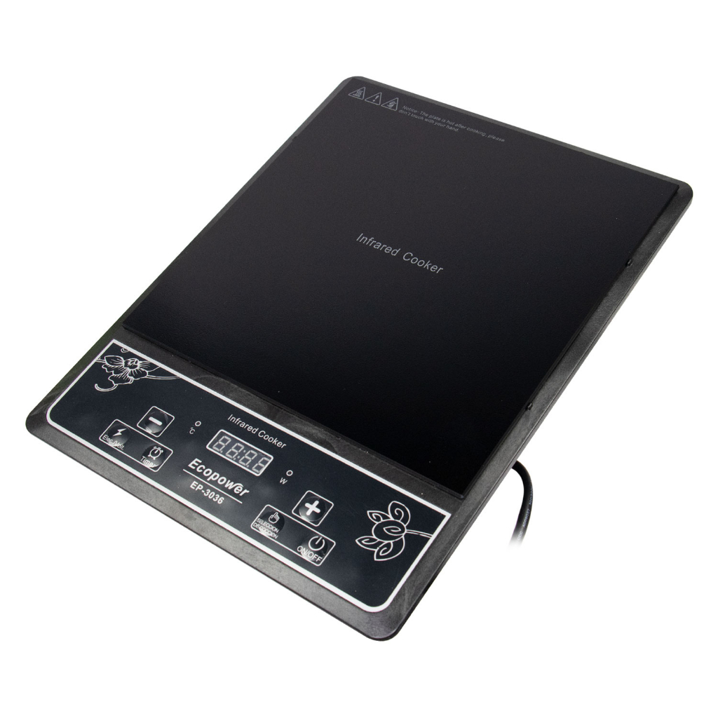 Fogao Coocktop Infravermelho Eletrico Potente Painel Led 220V | Shopee ...