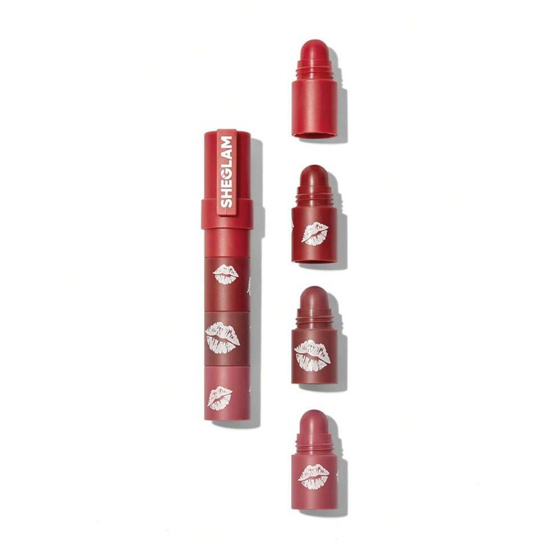 Kit Mini Batons SHEGLAM - POR FAVOR LEIA O AVISO!!! | Shopee Brasil