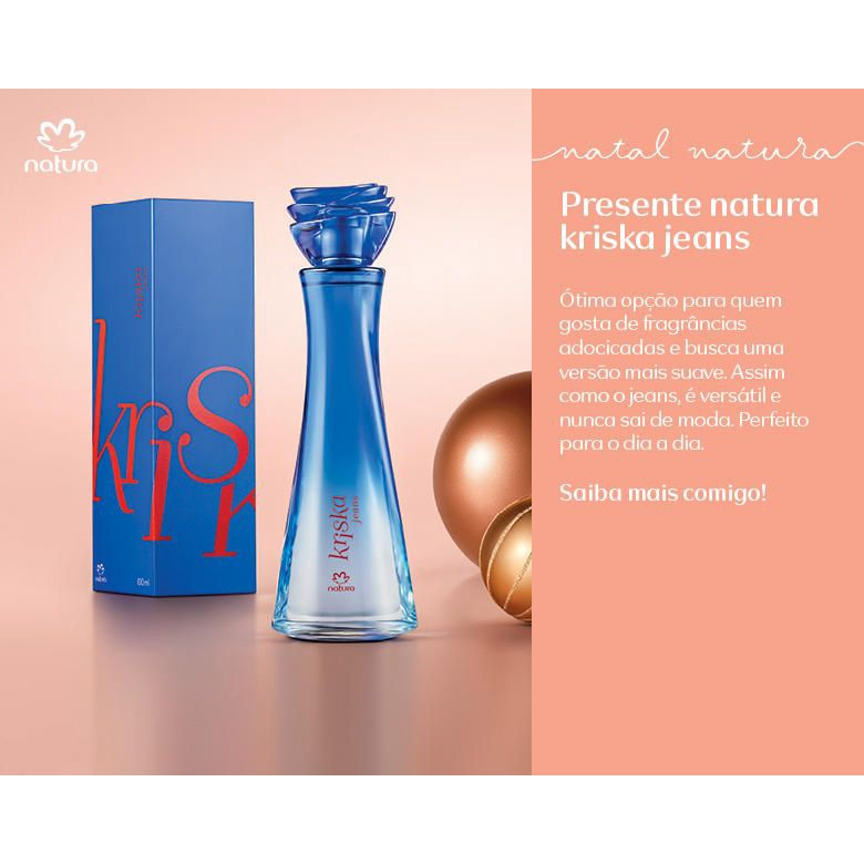 Natura Kriska Jeans 100ml Shopee Brasil